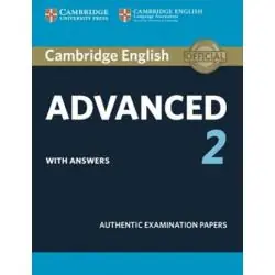 CAMBRIDGE ENGLISH. ADVANCED 2. PODRĘCZNIK Z ODPOWIEDZIAMI AUDIO
