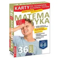 MATEMATYKA KLASA 5-8. 36 KARTY EDUKACYJNYCH