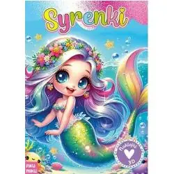 SYRENKI. NAKLEJKI 3D