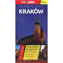 KRAKÓW PLAN MIASTA SKALA 1:22 500