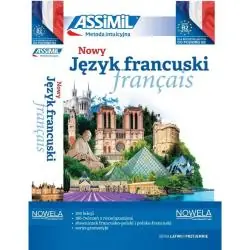 NOWY JĘZYK FRANCUSKI ŁATWO I PRZYJEMNIE SAMOUCZEK A1-B2 + AUDIO ONLINE