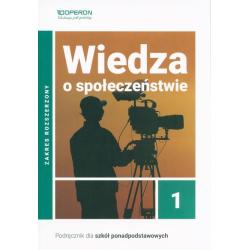 WIEDZA O SPOŁECZEŃSTWIE 1 PODRĘCZNIK ZAKRES ROZSZERZONY Artur Derdziak - Operon