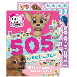 WITAJ W ŚWIECIE CHI CHI LOVE. CHI CHI LOVE. 505 NAKLEJEK