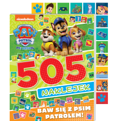 BAW SIĘ Z PSIM PATROLEM. PSI PATROL. 505 NAKLEJEK