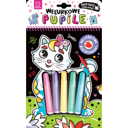 WELURKOWE PUPILE. DOTYKAJ I KOLORUJ