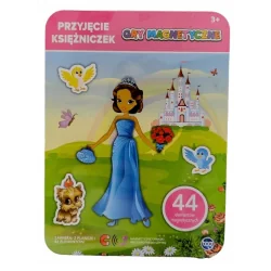 PRZYJĘCIE KSIĘŻNICZEK GRA MAGNETYCZNA 3+
