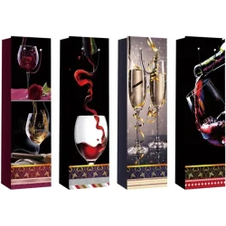 TOREBKA PREZENTOWA NA BUTELKĘ