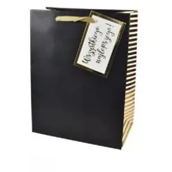 TOREBKA PREZENTOWA CZARNA