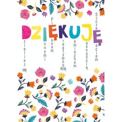 KARNET OKOLICZNOŚCIOWY DZIĘKUJĘ B6
