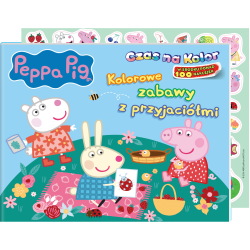 ŚWINKA PEPPA. KOLOROWE ZABAWY Z PRZYJACIÓŁMI. CZAS NA KOLOR