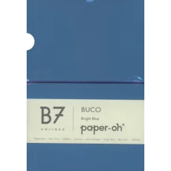 NOTATNIK GŁADKI PAPER OH NIEBIESKI B7