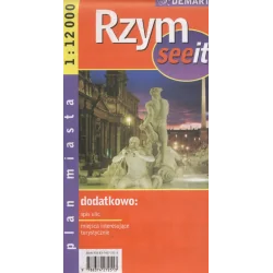 RZYM PLAN MIASTA 1:12 000 SEEIT