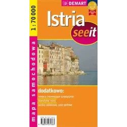 ISTRIA MAPA SAMOCHODOWA 1:70 000