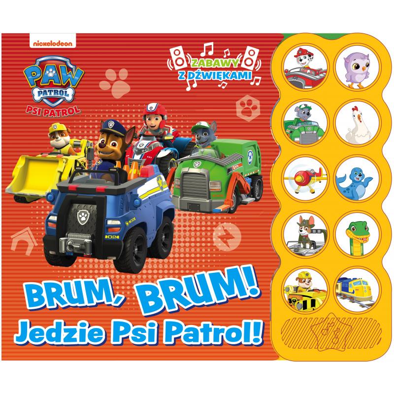 BRUM, BRUM! JEDZIE PSI PATROL! ZABAWY Z DŹWIĘKAMI - Media Service Zawada BRUM, BRUM! JEDZIE PSI PATROL! ZABAWY Z DŹWIĘKAMI - Media Service Zawada