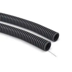 RURA KARBOWANA PVC RKLS 32MM 320N SZARA 25M PESZEL SAMOGASNĄCY