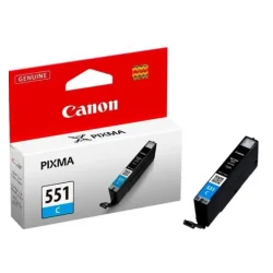 CANON CLI-551C CYAN ORYGINALNY TUSZ ATRAMENTOWY 7 ML 300 ZDJĘĆ