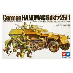 GERMAN HANOMAG SDKFZ 251/1 MODEL DO SKLEJANIA 1:35 TAMIYA 35020
