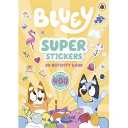 BLUEY SUPER STICKERS WER. ANGIELSKA