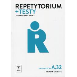 REPETYTORIUM + TESTY EGZAMON ZAWODOWY TECHNIK LOGISTYK KWALIFIKACJA A.32