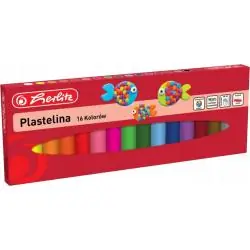 PLASTELINA 16 KOLORÓW HERLITZ