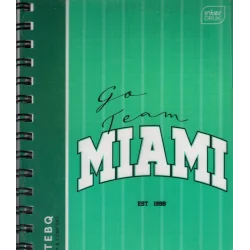 KOŁOZESZYT W KRATKĘ 100 KARTEK A5