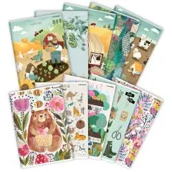 ZESZYT W KRATKĘ 16 KARTEK A5