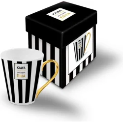 KUBEK Z NAPISEM KAWA NA DOBRY POCZĄTEK DNIA 300 ML