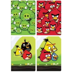 ZESZYT W LINIĘ A5 Z MARGINESEM 60 KARTEK ANGRY BIRDS