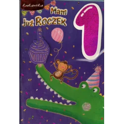 KARNET URODZINOWY MAM JUŻ ROCZEK