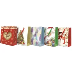 TOREBKA PREZENTOWA ŚWIĄTECZNA 20 X 25 CM