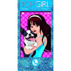 TOP GIRL PUPILE. KSIĄŻECZKA TELEFON