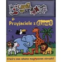 PRZYJACIELE Z DŻUNGLI. KSIĄŻKA Z MAGNESAMI