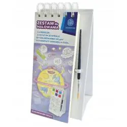 KOLOROWANKA Z FARBKAMI I PĘDZELKIEM ASTRA