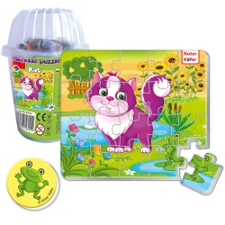 KOT PUZZLE MAGNETYCZNE 20 ELEMENTÓW 3+ II GATUNEK