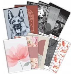 ZESZYT W KRATKĘ Z MARGINESEM A4 60 KARTEK