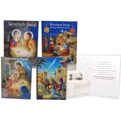 KARNET ŚWIĄTECZNY WESOŁYCH ŚWIĄT