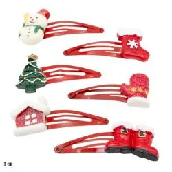 SPINKI DO WŁOSÓW ŚWIĄTECZNE 2SZT.