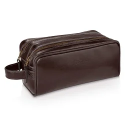 KOSMETYCZKA MĘSKA SKÓRZANA CZARNA BETLEWSKI