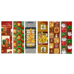 TOREBKA NA BUTELKĘ ŚWIĄTECZNA