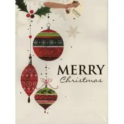 TOREBKA PREZENTOWA ŚWIĄTECZNA DUŻA