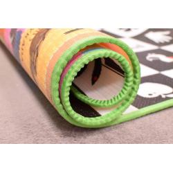 ALFABET CYFERKI SZACHOWNICA KONTRASTOWA PIANKOWA MATA EDUKACYJNA 180 X 200 CM 0+ - Humbi