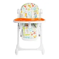 WIELOFUNKCYJNE KRZESEŁKO DO KARMIENIA REGULOWANE – SKŁADANE, Z TACKĄ, PASAMI I PODNÓŻKIEM, OD 6 MIESIĘCY DO 20 KG SMIKI