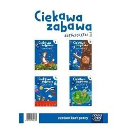 CIEKAWA ZABAWA SZEŚCIOLATKI KARTY PRACY 1-4 II GATUNEK