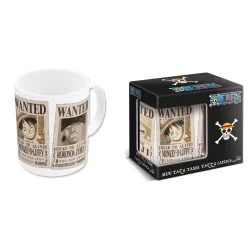 ONE PIECE WANTED KUBEK CERAMICZNY 325 ML STOR LUFFY ZORRO – LICENCJA