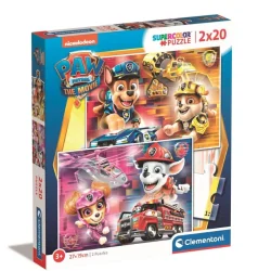 PSI PATROL PUZZLE 2X20 ELEMENTÓW 2W1 CLEMENTONI 3+