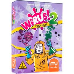 WIRUS! 2 EWOLUCJA DODATEK DO GRY KARCIANEJ MUDUKO 2-6 GRACZY 8+