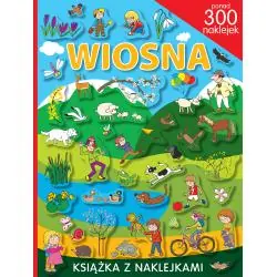 WIOSNA. KSIĄŻKA Z NAKLEJEKAMI