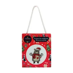 FILCOWA OZDOBA MIŚ BRYŚ CREATIVE CHRISTMAS 5+