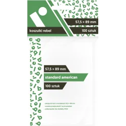 KOSZULKI NA KARTY 100 SZT. REBEL