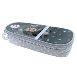 PIÓRNIK ROZKŁADANY DLA DZIECI KOT SZARY BENIAMIN